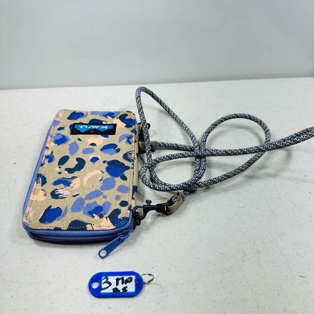 KAVU Go Time Wallet ~ Blue Panthera